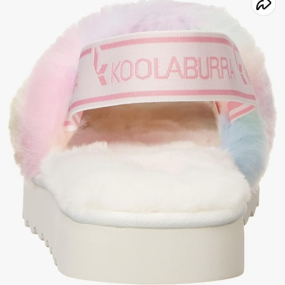 Koolaburra by UGG Women's Fuzz'n Ii Pastel Sandal new - Picture 7 of 10